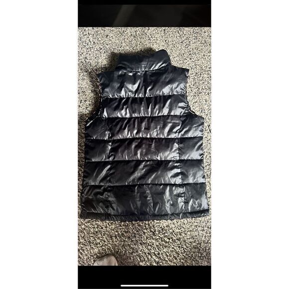 Victoria secretsPink , puffer vest jacket with animal print trim and zip up pock - Picture 9 of 15